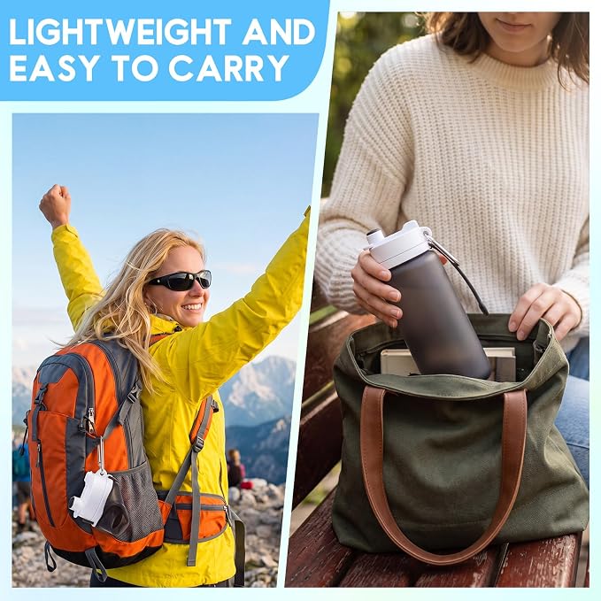 LemonRoad 8 Pcs 19 oz Silicone Collapsible Water Bottle Portable Foldable Water Bottle Leakproof with Carabiner Reusable Lightweight for Travel Sport Hiking Camping Cycling Office(Multicolored)