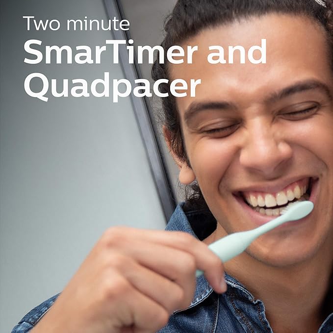 Philips Sonicare Battery Toothbrush, Mint Light Blue, HY1100/03
