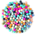 SUPER DEAL SILICONE BEADS (Assorted15mm - 200 Beads)