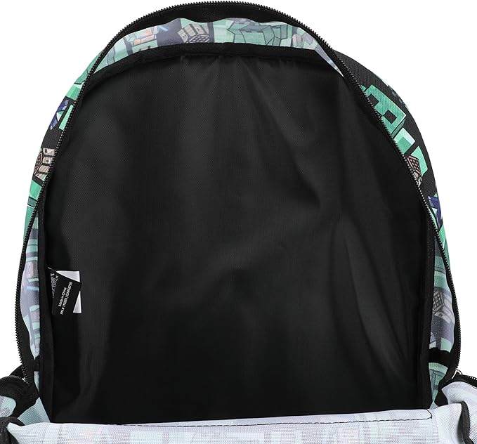 Bioworld Minecraft Creeper All-Over Print 18" Backpack
