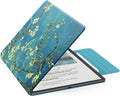 MoKo Magnetic Case for All-New 11" Kindle Scribe 2025(3rd Generation) & Kindle Scribe Colorsoft 2025(1st Gen) - Slim Folio Premium PU Leather Cover with Pen Clasp & Auto Sleep Wake, Apricot Blossom