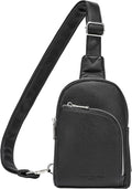 INICAT RFID Blocking Sling Bag, Anti Theft Crossbody Bag for Women Compact Travel Purses Vegan Leather