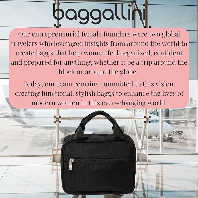 Baggallini Hanging Travel Toiletry Kit