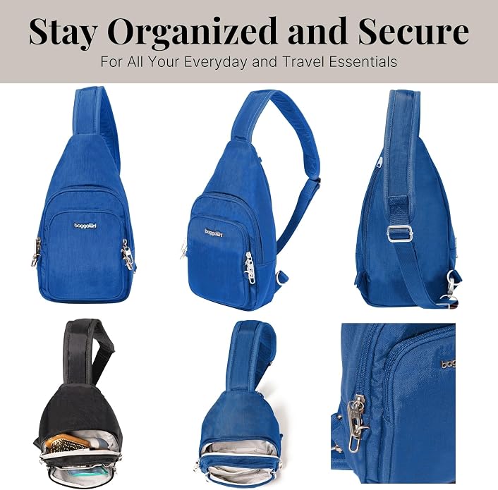 Baggallini Securtex Anti-Theft Daytripper Sling