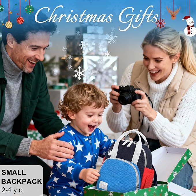 Bluboon Toddler Backpack for Girls Boys 2-4 Cute 12" Preschool Kindergarten Backpacks Kids Daycare Bags School Trave toddler boy gifts for 2 3 4 year old boy
