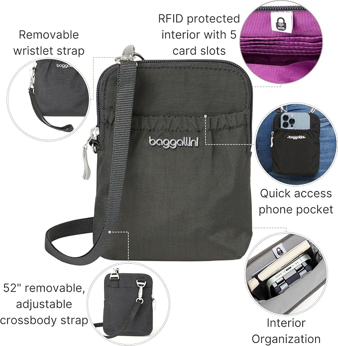 Baggallini RFID Bryant Pouch