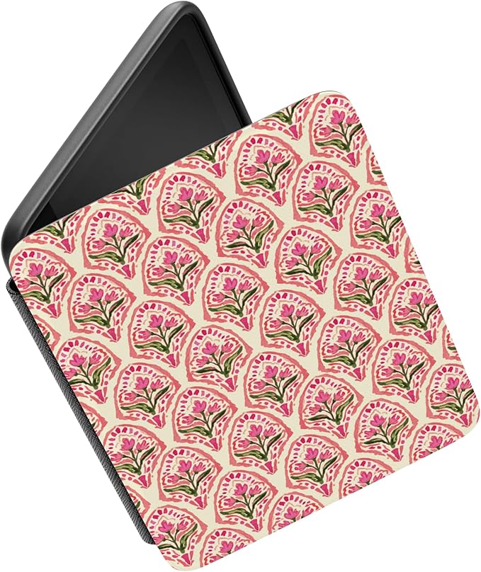 Casely Kindle Case | Tulip Tapestry | Jenna Palek x Casely | Compatible with 7" Kindle Colorsoft and 7" Kindle Paperwhite (12th Gen)