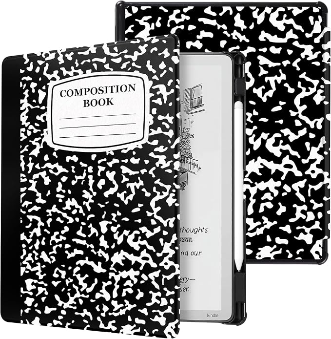 CoBak Case for 11" Kindle Scribe 3rd Generation 2025, Kindle Scribe Colorsoft - All New PU Leather Cover with Auto Sleep Wake, Pen Holder for Scribe 11" 2025 Released