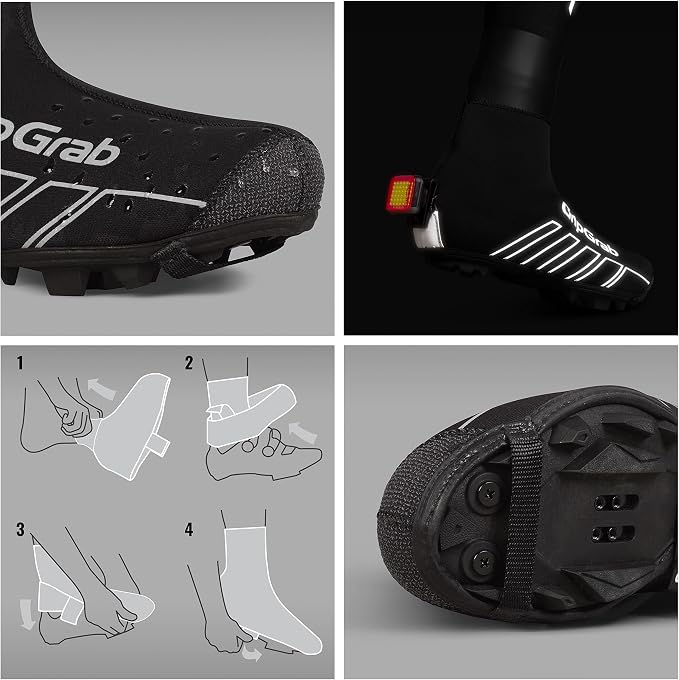 GripGrab RaceThermo X Waterproof Neoprene Gravel Cycling Shoe Covers