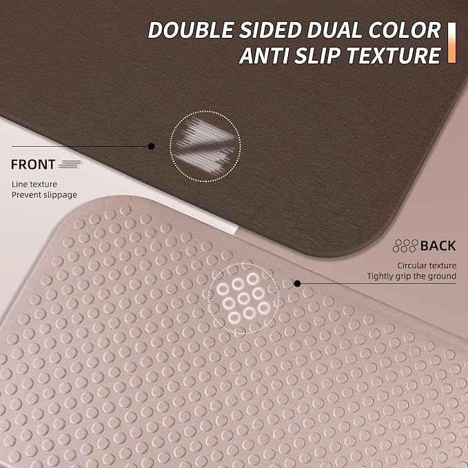PAIDU Foldable Fitness Yoga Mat | 2/5" (10MM) Extra Thick | SGS Certified Non-Slip TPE | 75x26" Extra Long-Wide | Portable & Easy Store | for Yoga, Pilates, Home Gym & Full-Body Workouts