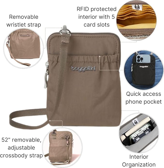 Baggallini RFID Bryant Pouch