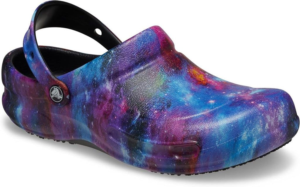 Crocs Unisex-Adult Bistro Graphic Clogs, Slip Resistant Work Shoes