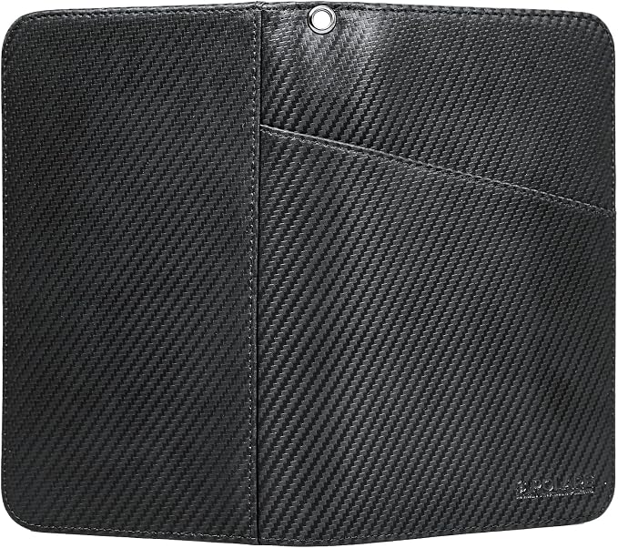 Polare Full Grain Leather Passport Holder Cover Case for Men and Women RFID Blocking Family Travel Wallet Holds 6 Passports