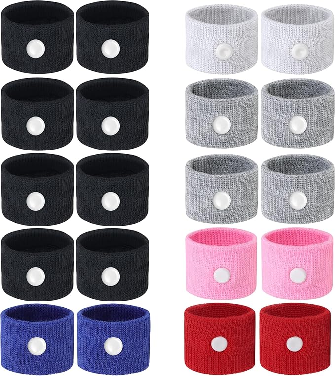 LYJEE Motion Sickness Bracelets for Adults and Kids Motion Sickness Bands Nausea Relief for Pregnant Women Acupressure Nausea Relief for Car, Sea, Air Sickness
