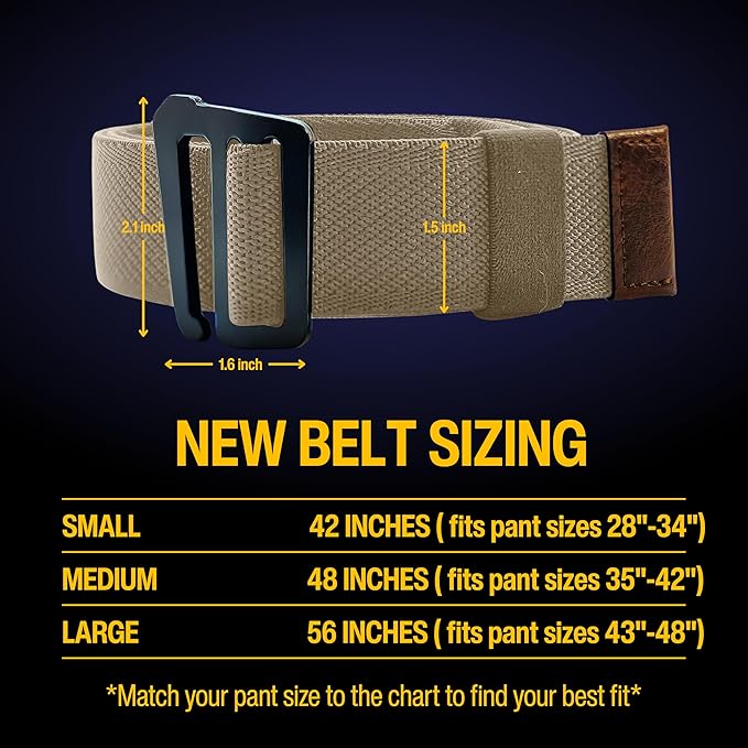 Hybrid Tactical Belt | 1.5” Everyday Carry Belt – Adjustable, Secure, & Comfortable Equipment Support
