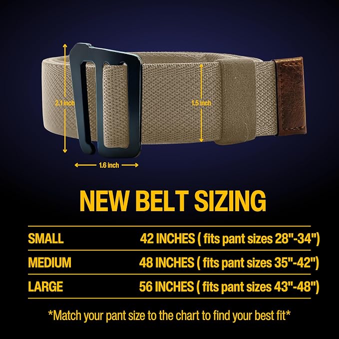 Hybrid Tactical Belt | 1.5” Everyday Carry Belt – Adjustable, Secure, & Comfortable Equipment Support