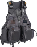 BASSDASH Strap Fishing Vest Adjustable for Men and Women, for Fly Bass Fishing and Outdoor Activities