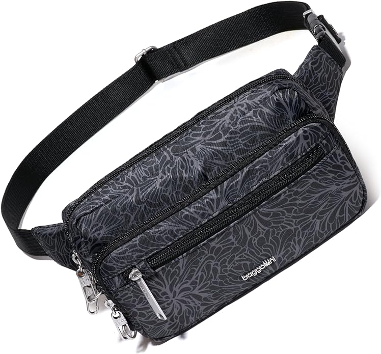 Baggallini Securtex Anti-Theft Belt Bag