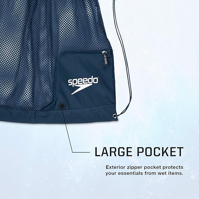 Speedo Drawstring Ventilator Mesh Equipment Bag