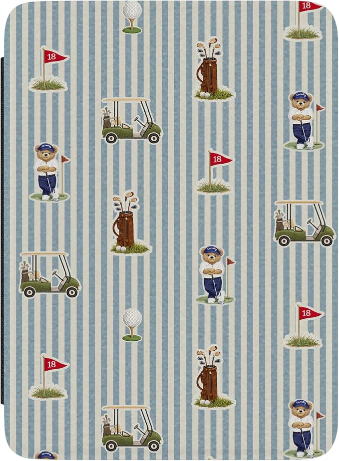 Casely Kindle Case | Clubhouse | The Caddie Print | Compatible with 7” Kindle Colorsoft and 7” Kindle Paperwhite (12th Gen 2024 Models)