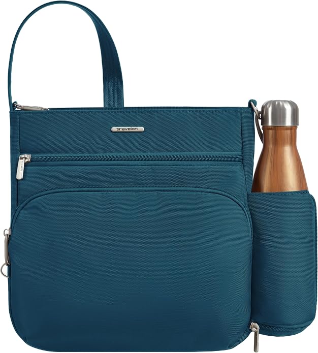 Travelon Anti-Theft Classic North/South Crossbody Bag