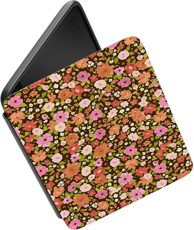 Casely Kindle Case | Rustic Roses | Boho Bouquet | Compatible with 7” Kindle Colorsoft and 7” Kindle Paperwhite (12th Gen)