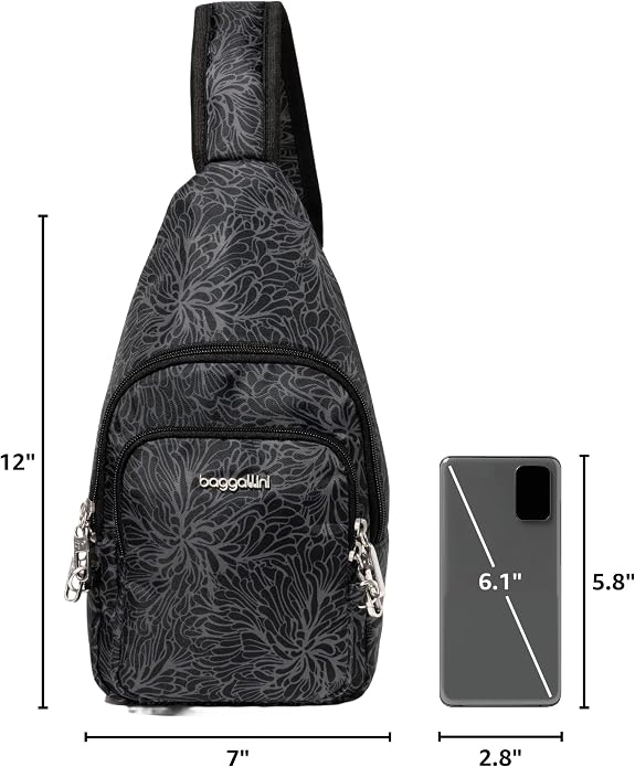 Baggallini Securtex Anti-Theft Daytripper Sling