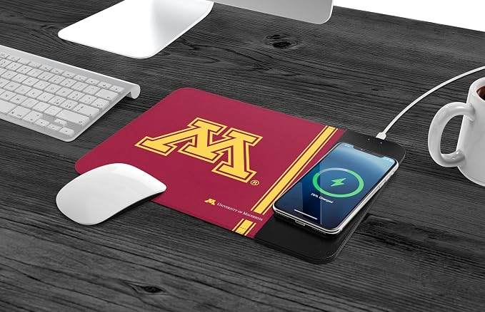 SOAR NCAA Unisex Cell Phone Wireless Charging Mouse Pad