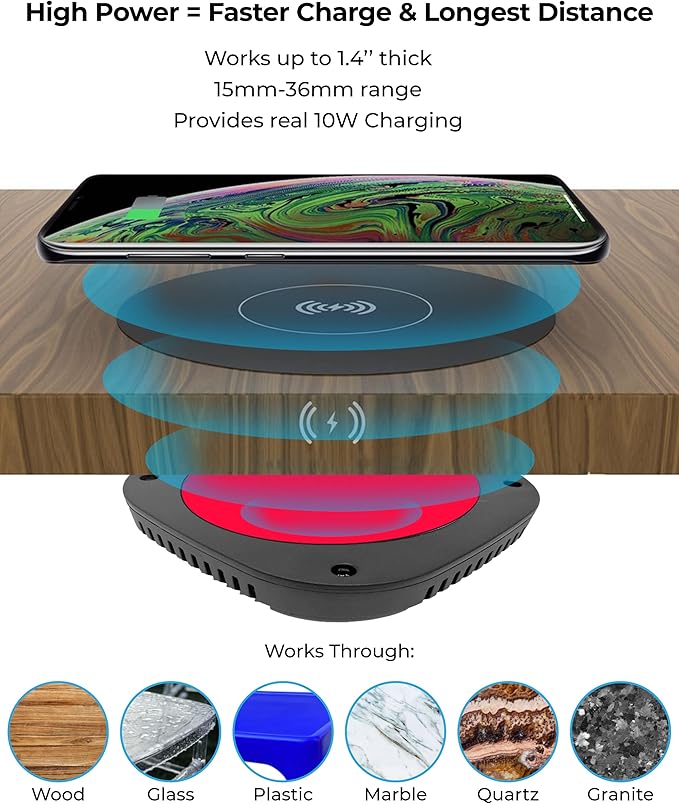 T-35 Under Counter Wireless Charger