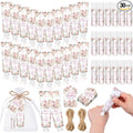 Loopeer 30 Sets Love Is Brewing Bridal Shower Hand Cream and Lip Balm Gift Bridal Shower Party Favors Thank You Gift for Guest Travel Size Wedding Party Supplies (Pink Floral)