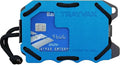 Trayvax Original 2.0 Wallet, RFID Front Pocket Tactical Metal Credit Card Holder with Money Clip, Slim Minimalist Wallet for Men and Women, Blue