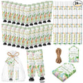 Lounsweer 24 Sets Dinosaur Baby Shower Favors for Guests Sweet Baby Boy Dino Party Favor Set with Hand Cream and Lip Balm Travel Size Lotion Gift with Thank You Cards