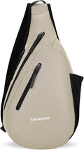 Sherpani Esprit, Anti Theft Sling Bag, Right-Handed Sling Purse, 10L Travel Bag, Crossbody Backpack, Travel Gift, Fits 10 Inch Tablet (Straw)