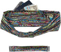 BANDI Plus Size Fanny Pack for Women - Travel-Ready Pocket Belt with Secure Hidden Money & Running Belt for Phone, Passport, Keys, & Medical Devices, Adjustable Fit, Comfortable (Confetti)
