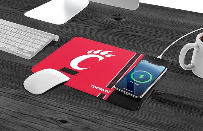 SOAR NCAA Unisex Cell Phone Wireless Charging Mouse Pad