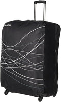 Samsonite Printed Luggage Cover, Black, Large