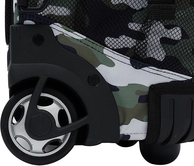 Travelers Club 18" Rolling Backpack with Shoulder Straps, Camo