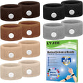 LYJEE Motion Sickness Bracelets for Adults and Kids: Motion Sickness Bands Nausea Relief for Pregnant Women - Natural Acupressure Anti Nausea Wristband Relief for Car Cruise Air Travel Sickness