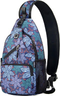 Javolto Sling Bag for Men Crossbody Backpack, Small Sling Backpack Mens Shoulder Bag, Casual Daypack Hiking Bag for Travel