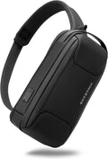 Kingsons Sling Crossbody Bag Anti-theft Chest Shoulder Backpack for Men Waterproof Minimalist Casual Daypack for Travel Gym