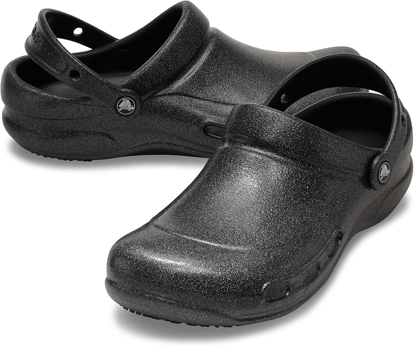 Crocs Unisex-Adult Bistro Graphic Clogs, Slip Resistant Work Shoes