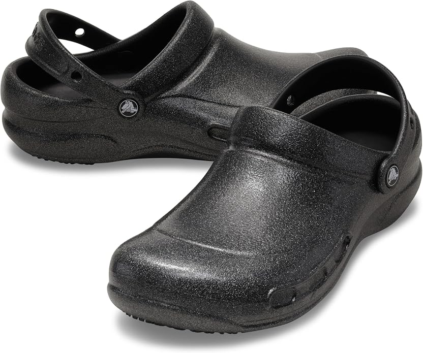 Crocs Unisex-Adult Bistro Graphic Clogs, Slip Resistant Work Shoes
