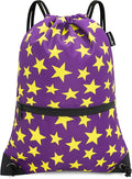HOLYLUCK Drawstring Backpack Bag Sport Gym Sackpack