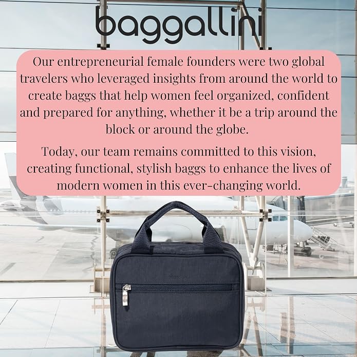 Baggallini Hanging Travel Toiletry Kit