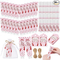 Lounsweer 24 Sets She's Ready to Pop Baby Shower Hand Cream and Lip Balm Gift Red White Checkered Baby Shower Party Favors for Guest Travel Size Hand Lotion Gender Reveal Newborn Party Supplies