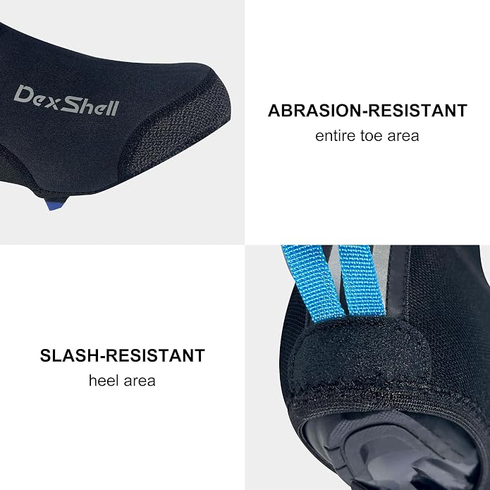DexShell Cycling Shoe Covers for Men and Women, Waterproof & Windproof for Winter Road Cycling Biking Overshoes