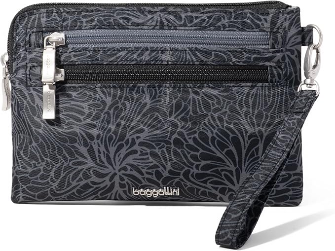 Baggallini Women's Rfid Currency Organizer Wristlet