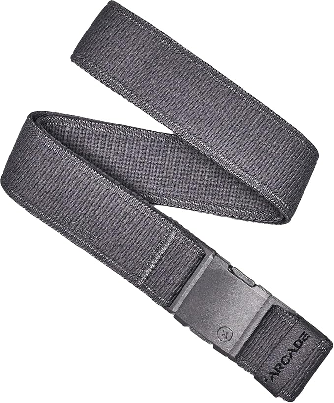 Arcade Belts A2 Unisex Adventure Belt: Heavy Duty Stretch, Metal Free Buckle