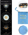 Mantra Yoga Travel PRO 1.5mm with Knee Pad - Foldable Fitness & Exercise Mat with Bag | Lightweight, Compact & Eco-Friendly | Non-Slip & Washable | For All Types of Yoga | 72" L x 24" W | 2.6 lbs