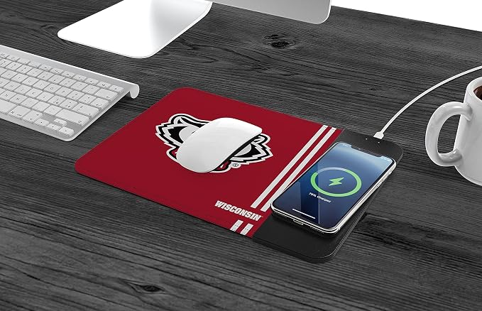 SOAR NCAA Unisex Cell Phone Wireless Charging Mouse Pad